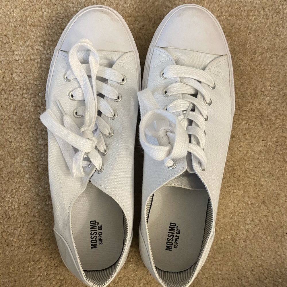 Target white sneakers